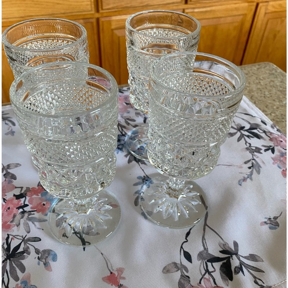 Anchor Hocking Dining Vintage Anchor Hocking Wexford Wine Glasses